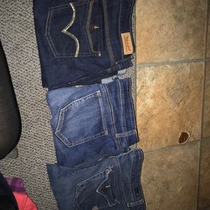 Blue jeans shorts size 10